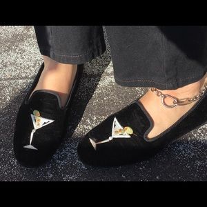 Velour Martini Loafers